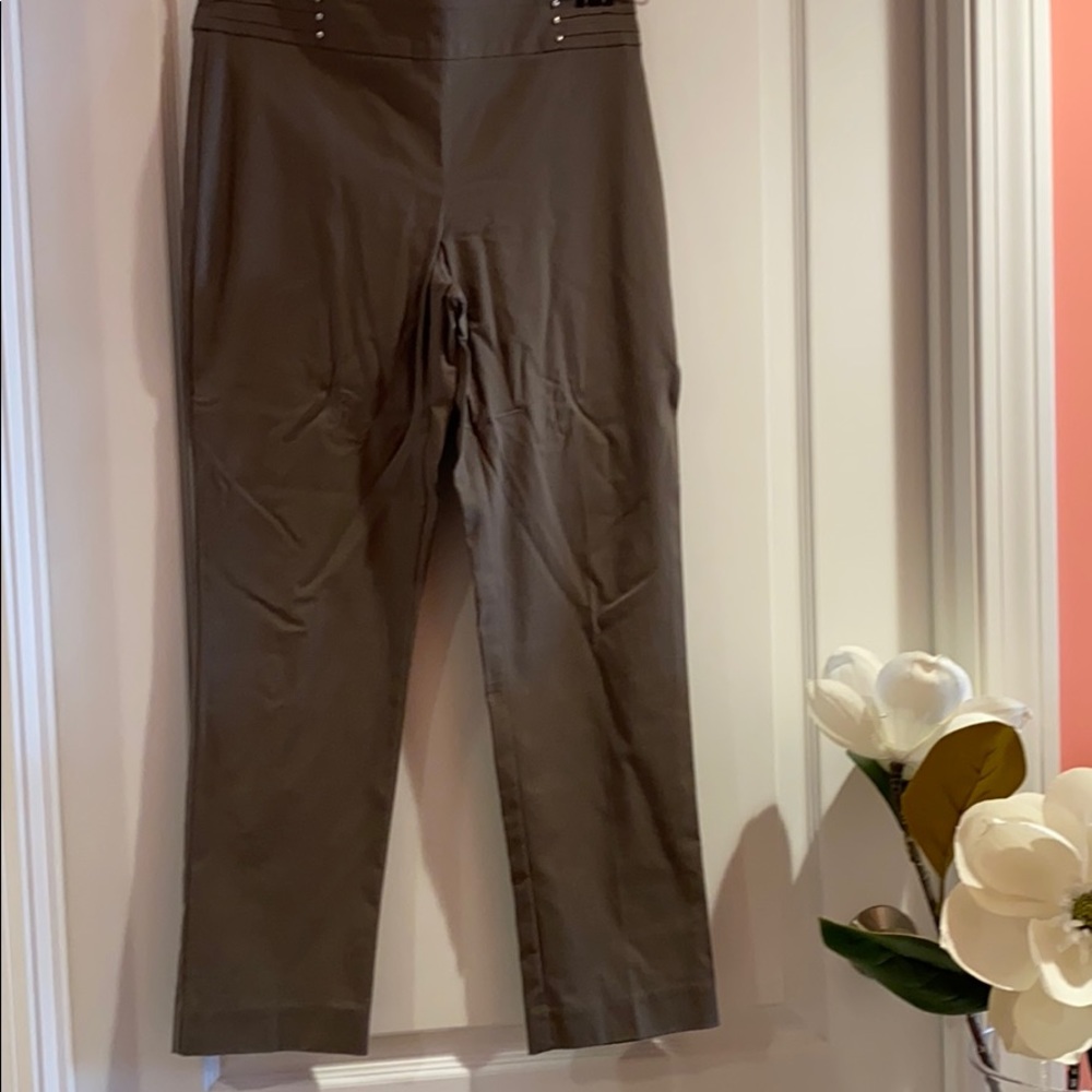 Slip on straight leg pant